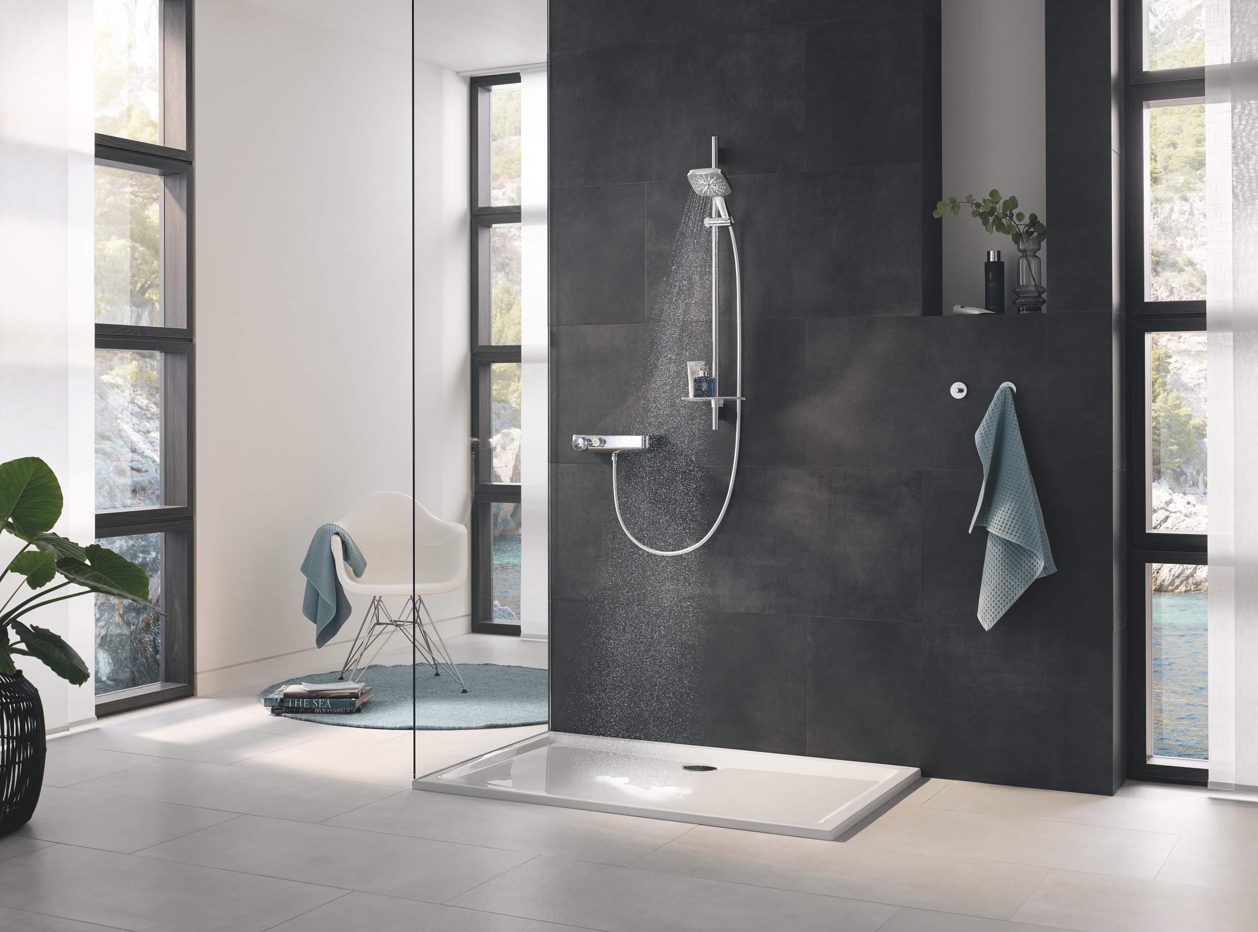 Amazon.co.jp: Grohe Rainshower 130 SmartActive Cube 26586000
